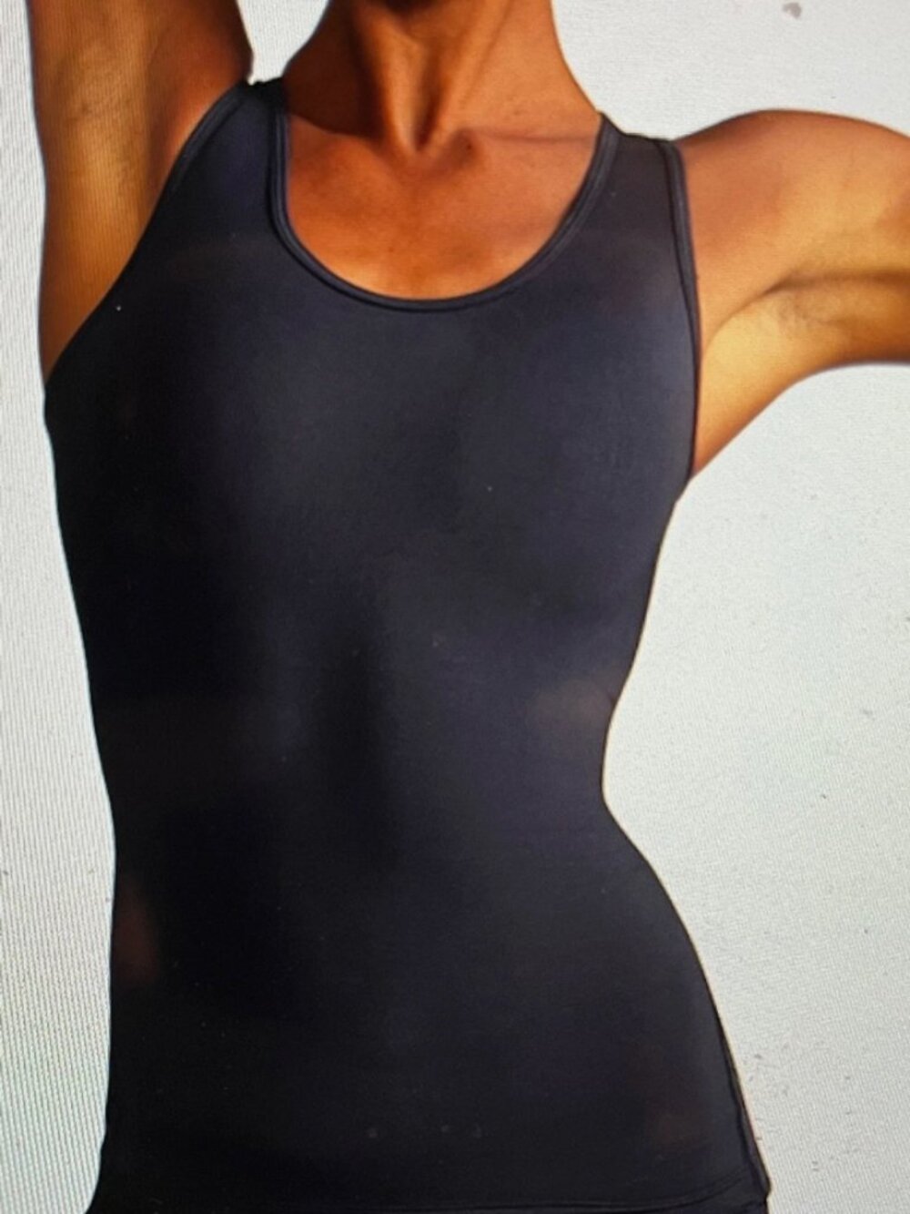 CopperLife Women's Back Support Compression Tank Top BlackSize 2XL NWT